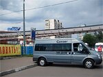 Бесплатный автобус Genser в пункт аренды автомобилей АрендаАвто-плв на ул.Добролюбова