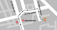 Схема проезда в АрендаАвто-плв